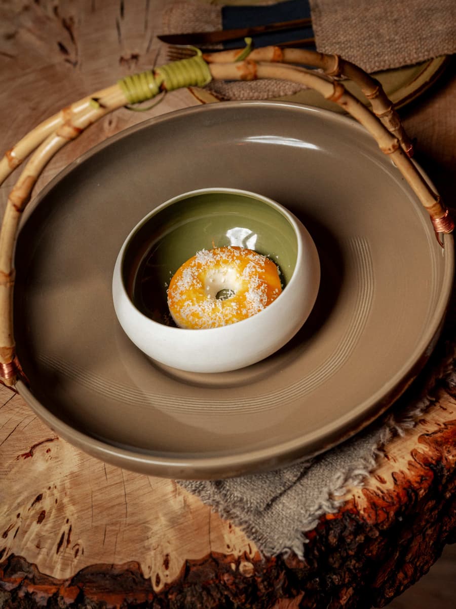 Coco-Mango Panna Cotta